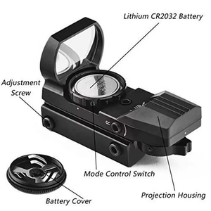 Mirino Red Dot 20mm con 4 Reticoli, Ottica per <span class=keywords><strong>Caccia</strong></span> - Product Image 3
