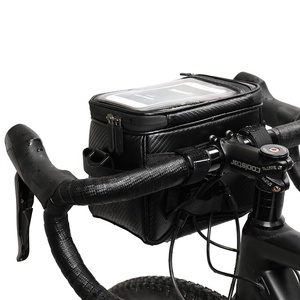 Rhinowalk <span class=keywords><strong>Bolsa</strong></span> de manillar para <span class=keywords><strong>bicicleta</strong></span> Paquete de cámara frontal de 4 litros Commuter Cycle Phone Bike Bag - Product Image 3