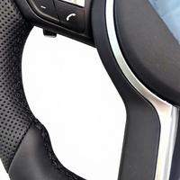 Volant sport M Performance entièrement en cuir avec palettes de changement de vitesse compatible avec BMW F20 F34 F15 F25 Série 3 Série 5 X1 X3 X5