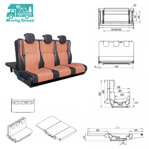 Siège <span class=keywords><strong>de</strong></span> lit RVS pliable <span class=keywords><strong>de</strong></span> luxe JDA pour <span class=keywords><strong>caravane</strong></span> camping-car remorque siège <span class=keywords><strong>de</strong></span> camping-car à trois plis - Product Image 3