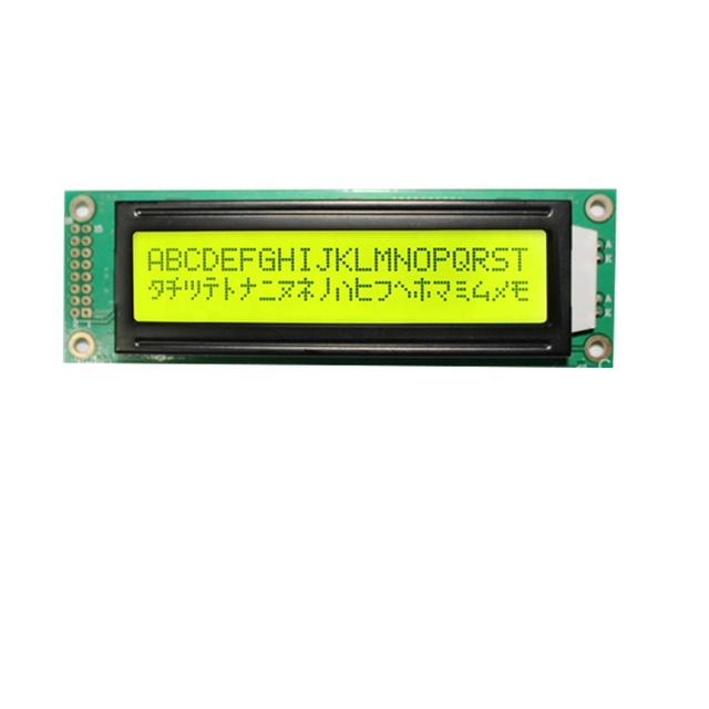 Character LCD Display 20x2 COB Mono Mini Standard Size LCM Transflective LED Backlight -30~80C Operating Temp