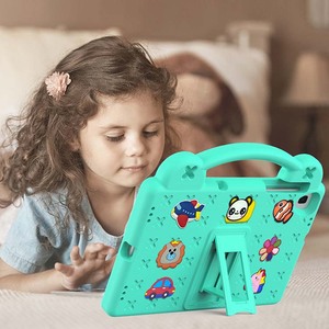 Étui universel de <span class=keywords><strong>tablette</strong></span> en mousse EVA pour enfants pour <span class=keywords><strong>Lenovo</strong></span> K10/<span class=keywords><strong>M10</strong></span> X306/<span class=keywords><strong>M10</strong></span> <span class=keywords><strong>Plus</strong></span> X606 poignée pliable support <span class=keywords><strong>housse</strong></span> antichoc - Product Image 3