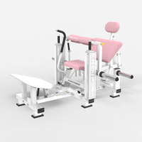 Appareil professionnel de musculation des fessiers à charge libre en acier de qualité commerciale pour femmes, pour des fesses fermes et sculptées, idéal pour les salles de sport, les studios et la maison