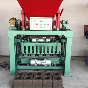 Diesel lồng vào nhau sản xuất gạch rắn bán tự động 4-35 rỗng lát khối máy móc máy với động cơ cốt lõi - Product Image 5