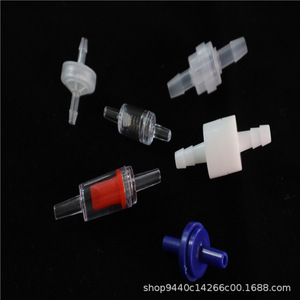 Válvula de Retención Unidireccional de Plástico de 3/32 Pulgadas (2.4 mm) con Estructura de Una Sola Membrana para Agua, Aire, Aceite y Agua Corriente - Product Image 2