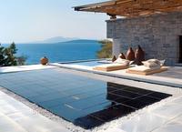 Dalles solaires IBC BIPV en silicium monocristallin robustes et antidérapantes à haute efficacité pour les parcs et les allées des cours
