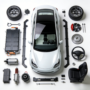 Jeu de jantes forgées de performance avec couvre-roues de remplacement pour Tesla Model 3 Highland 2024 - Product Image 1