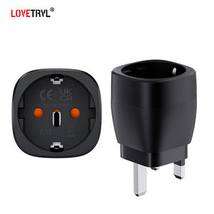 Adaptateur de <span class=keywords><strong>voyage</strong></span> europé<span class=keywords><strong>en</strong></span>/Italie/Brésil/Suisse vers Royaume-Uni/Malaisie/<span class=keywords><strong>Chypre</strong></span>/Singapour avec fusible 13A - Product Image 2