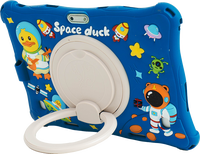 Tablet Anak 10.1 Inci, Tablet Anak dengan Pelindung, Mendukung Android, Kartu SIM, Casing Plastik, Terhubung Wifi untuk Permainan Edukasi