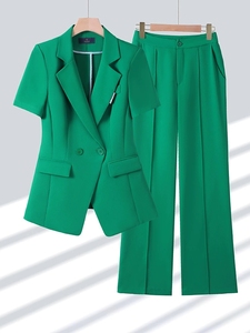 Completo Estivo da <span class=keywords><strong>Donna</strong></span> Anna Khaki, Pantaloni Larghi e Top, <span class=keywords><strong>Abbigliamento</strong></span> Casual di Qualità, Set 2 Pezzi - Product Image 5