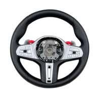 Volant sport en fibre de carbone personnalisé pour BMW F30 F32 F10 E90 E46 E39 E30 E60 E92 M3 M4, volant de course