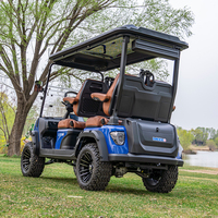 Voiturette de golf électrique puissante certifiée CE, 3-4 places, disponible à la vente. Nouvelles voiturettes de golf électriques en stock.