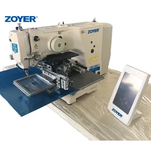 Macchina da cucire industriale ad alta produttività ZY210E Zoyer modello automatico programmabile macchina da cucire con area di lavoro 22*10cm