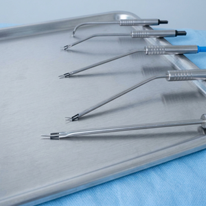 Ensemble d'électrodes bipolaires vétérinaires en acier inoxydable 304, réutilisables, pinces électrochirurgicales courbées, droites et angulaires pour reptiles - Product Image 4