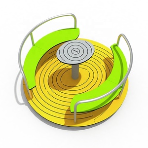 Ensemble de carrousel pour enfants en plastique de haute qualité pour équipement d'occasion de terrain de jeu d'arrière-cour à vendre. pour le jardin, la maison et la maternelle - Product Image 4