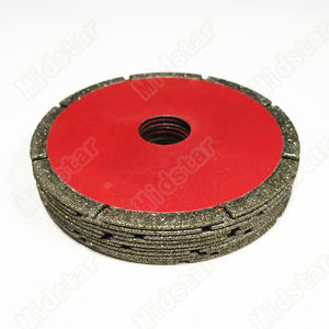 Electroplatedหินอ่อนกระเบื้องพอร์ซเลนตัดเพชรเซรามิคใบเลื่อยวงเดือน - Product Image 4