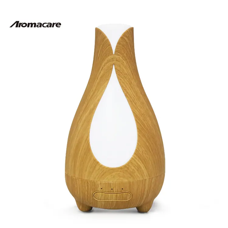Aramocare Portable Essential Oil Bamboo Wood Air Humidifier Electric Aroma Diffuser