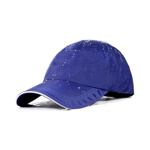 Custom <b>Waterproof</b> Baseball Sport <b>Caps</b> 6 Panel Outdoor Sport Hat PVC Leather Embroidery Logo Adjustable <b>Caps</b> for Men - Product Image 6