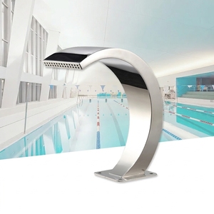 Ducha de Hidromasaje de Acero Inoxidable 304 con Salida de Agua, Chorro SPA, Masajeador de Arco, Cortina de Agua para <span class=keywords><strong>Piscina</strong></span> - Product Image 1