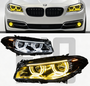 ไฟหน้า LED คุณภาพสูง ใหม่ 12V 6000K 36W 6000 ลูเมนส์ สำหรับติดตั้งเพิ่มเติมแบบ Plug & Play สำหรับ 5 F10 F18 ปี 2011-2017 รับประกัน 1 ปี - Product Image 1