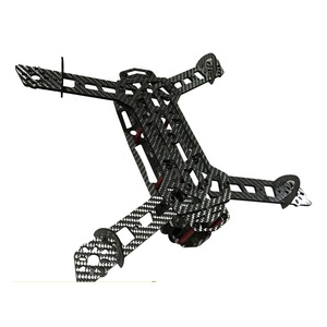 Mecanizado CNC de Alta Precisión Personalizado, Lámina de Fibra de Carbono 3K, Piezas de Aeronaves para Drones FPV UAV RC - Product Image 2