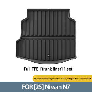 แผ่นรองท้ายรถยนต์ TPE รักษ์โลก สำหรับ <span class=keywords><strong>Nissan</strong></span> N7 2025 กันน้ำ ป้องกันรอยขีดข่วน ออกแบบพอดีสำหรับพื้นที่เก็บสัมภาระด้านหลัง - Product Image 1