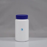 Bouteille de complément alimentaire en HDPE blanc de 275 ml avec bouchon à vis pour vitamines, capsules, comprimés, compléments alimentaires et emballages pharmaceutiques