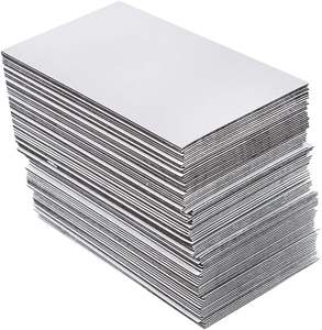 Aangepaste 4x6 inch zachte rubberen magnetische plaat met peel-and-stick kleeflaag, sterke bedrukbare blanco's voor magnetische visitekaartjes - Product Image 2