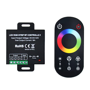 Control Remoto Táctil Inalámbrico RF Multifrecuencia de 12v 24v para LED RGB, 3 Canales, Alcance de 20m, Carga Máxima de 432W, Gran Venta - Product Image 1
