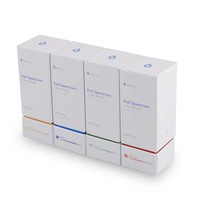 Boîte d'emballage de luxe personnalisée en carton pour parfum 30ml 60ml avec compte-gouttes, pour huiles essentielles et sérums de soin de la peau
