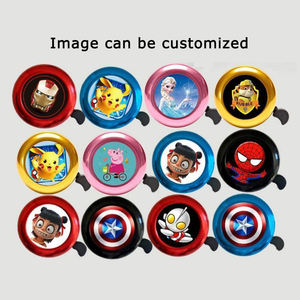 Sonnette de vélo VTT légère-110dB fort noir bleu rouge violet blanc ruban vélo guidon cloche vélo électrique - Product Image 6