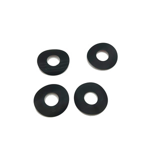 3M Adhesive <b>Silicone</b> <b>Rubber</b> Washers With Hole Black Circular Gasket For Electronics Sealing And Shock Absorption - Product Image 4