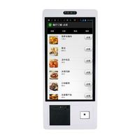 15.6 21.5 pouces écran tactile interactif PC Android support de bureau libre service commande paiement Terminal kiosque