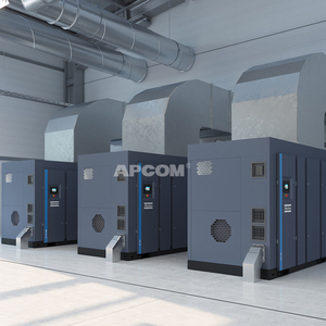 Compresor de Aire de Tornillo Sin Aceite Atlas Copco ZT20 ZR20 de 15 kW, 20 hp, 8 bar, 10 bar, Lubricado por Agua - Product Image 6