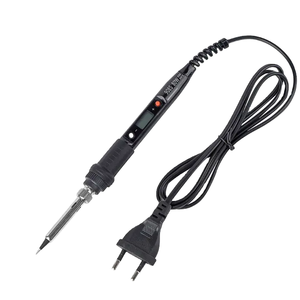 Soldador Eléctrico <span class=keywords><strong>de</strong></span> 80W con Pantalla LCD, 100V-240V CA, Temperatura Ajustable <span class=keywords><strong>de</strong></span> 300-480°C, Punta Cónica 90° Tipo Lápiz - Product Image 5