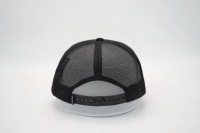 Topi Trucker 5 Panel Busa Mesh Custom dengan Cetak Foil Emas, Pinggiran Datar, Snapback, Bernapas, Tahan Air, Performa Tinggi untuk Aktivitas Luar Ruangan dan Pesta