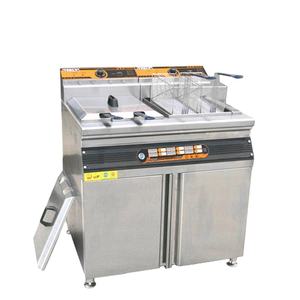 Friggitrice Professionale Automatica a Vasca Singola con 2 Cestelli per <span class=keywords><strong>Fish</strong></span> and Chips - Product Image 1
