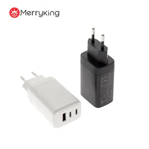 Eu Uk Us Au Plug 65W Gan Pd Snel Opladen 3 Poorten Bestseller Universele Wandlader Adapter Veilig Snel Opladen Voor Mobiele Telefoon