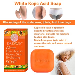NOUVEAU 2025 Savon artisanal à l'acide kojique et à la papaye, végétalien, <span class=keywords><strong>naturel</strong></span>, éclaircissant pour la peau, beauté, éclaircissant organique - Product Image 4