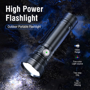 <span class=keywords><strong>Linterna</strong></span> Portátil <span class=keywords><strong>Boruit</strong></span> 2024, Mini <span class=keywords><strong>Linterna</strong></span> de Cinco Colores para Exteriores, Resistente al Agua IP67, Carga USB C, con Clip Bidireccional - Product Image 2