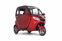 Scooter électrique à trois roues entièrement fermé EEC COC 1000W+ pour 2 passagers