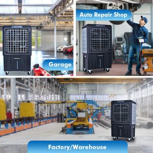 Thương mại tầng lớn đứng mát bay hơi nước quạt bay hơi nước Quạt phun sương mát - Product Image 6