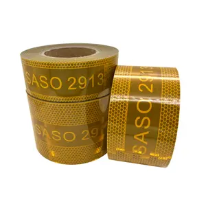 Saudi-Arabien Standard Metalli zed SASO 2913 LKW Karosserie Reflektor Aufkleber Reflective Tape Safety