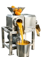 Presse-agrumes commercial à haut rendement, utilisé pour la séparation automatique du jus de la pulpe des mangues et des ananas