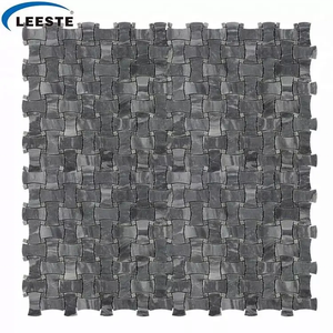 Carreaux de mosaïque en marbre gris aiguisé pour salon, pour la décoration de la maison - Product Image 6
