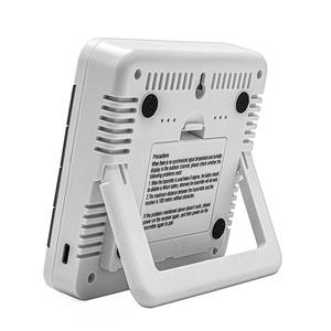 Thermomètre sans fil - Thermomètre intérieur et extérieur avec 3 capteurs, moniteur de température quotidien étanche avec rétroéclairage LCD - Product Image 3