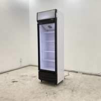 Réfrigérateur à boissons à refroidissement par air écoénergétique, idéal pour garder les boissons gazeuses au frais dans les campus universitaires et les épiceries de proximité