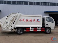 Camion Compacteur de Déchets 4x2 Direct Usine 5m³ – Camion de Collecte des Déchets Compacté pour l'Assainissement