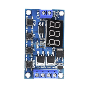 Kích hoạt chu kỳ hẹn giờ chậm trễ chuyển đổi bảng mạch điều khiển thời gian DC5-36V kép MOS ánh sáng-Emitting Diode thời gian kỹ thuật số - Product Image 4