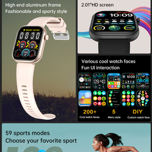 Relojes Electrónicos Nuevos Más Vendidos para Apple, Monitor de Ritmo Cardíaco y Sueño, Reloj Inteligente a Prueba de Agua, Rastreador de Actividad Física, Reloj Deportivo Inteligente - Product Image 4